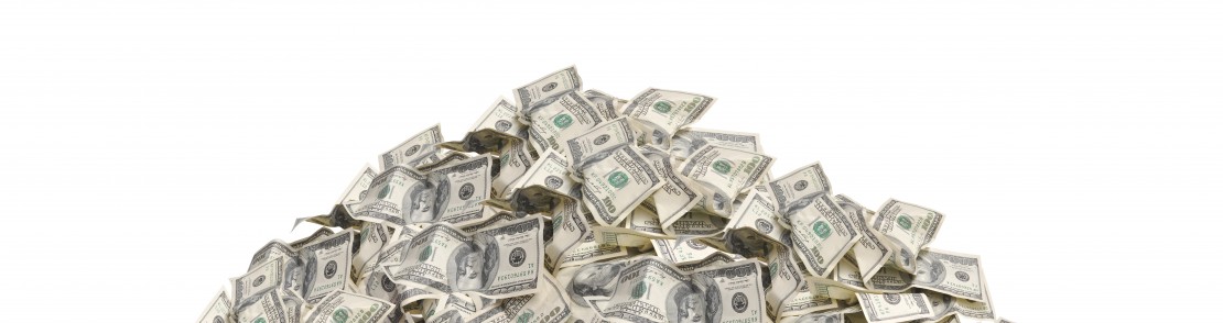 pile of money