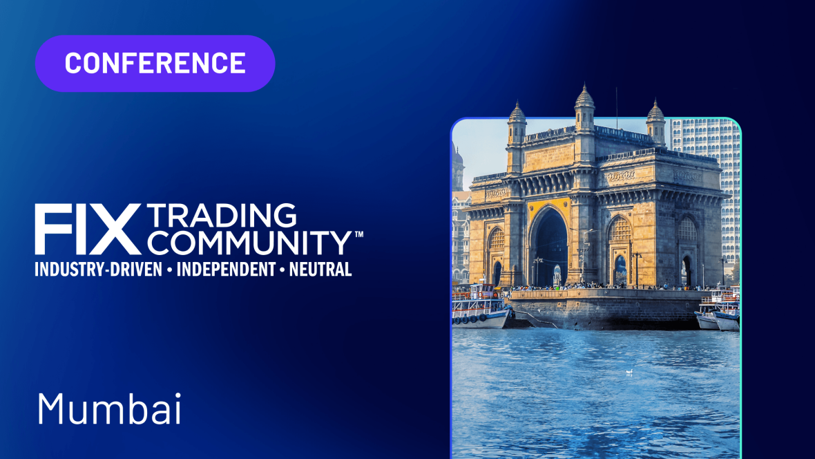 FIX Trading Community conference in Mumbai